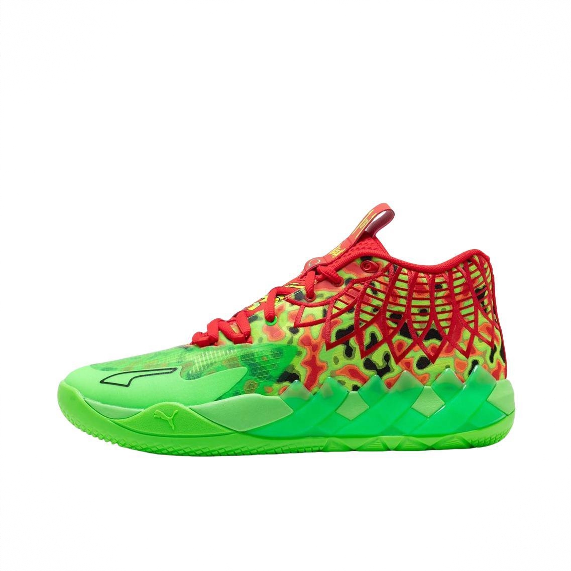 商品配色： LAMELO BALL联名/绿色/红色/黄色