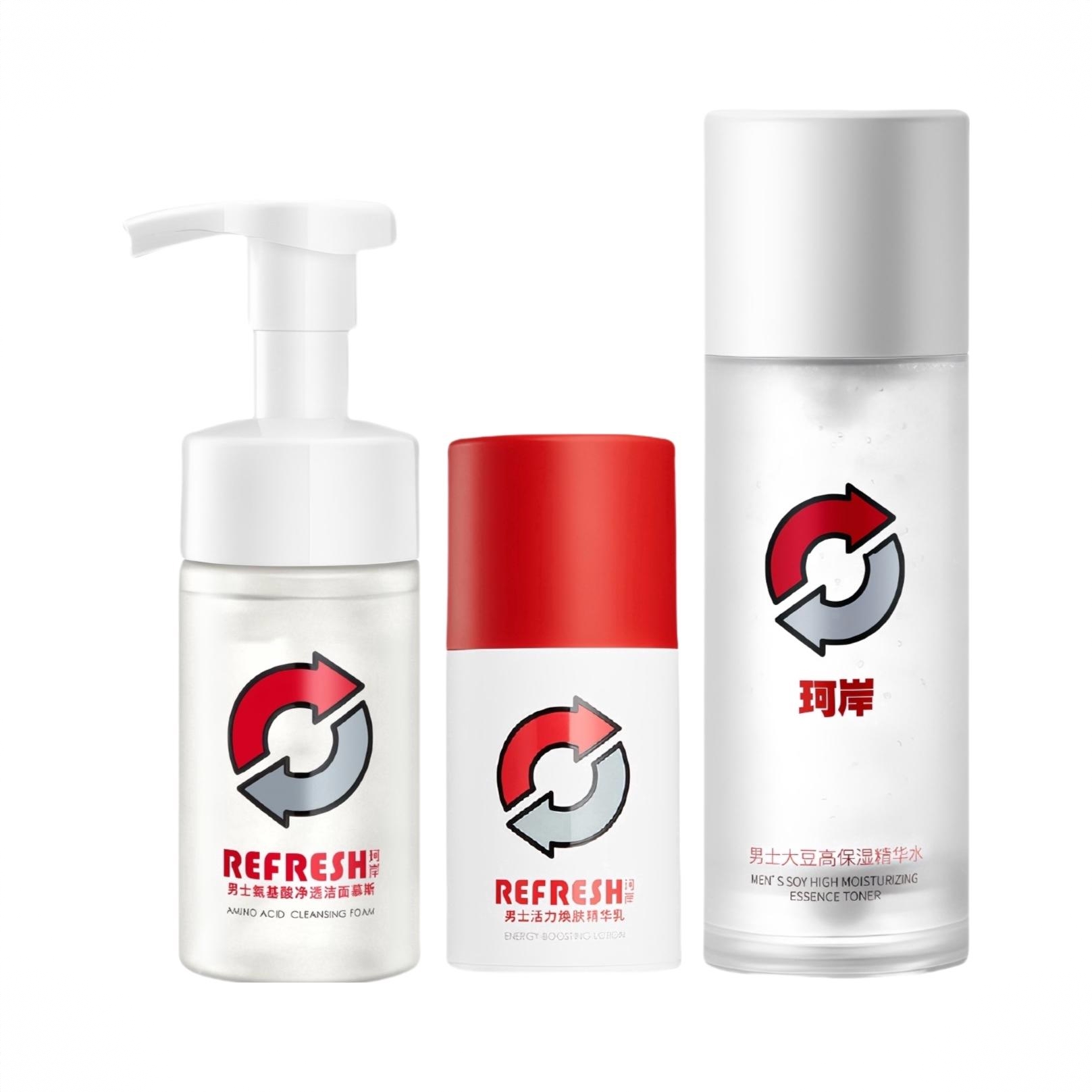 商品配色： 洁面100ml+乳50g+水100ml