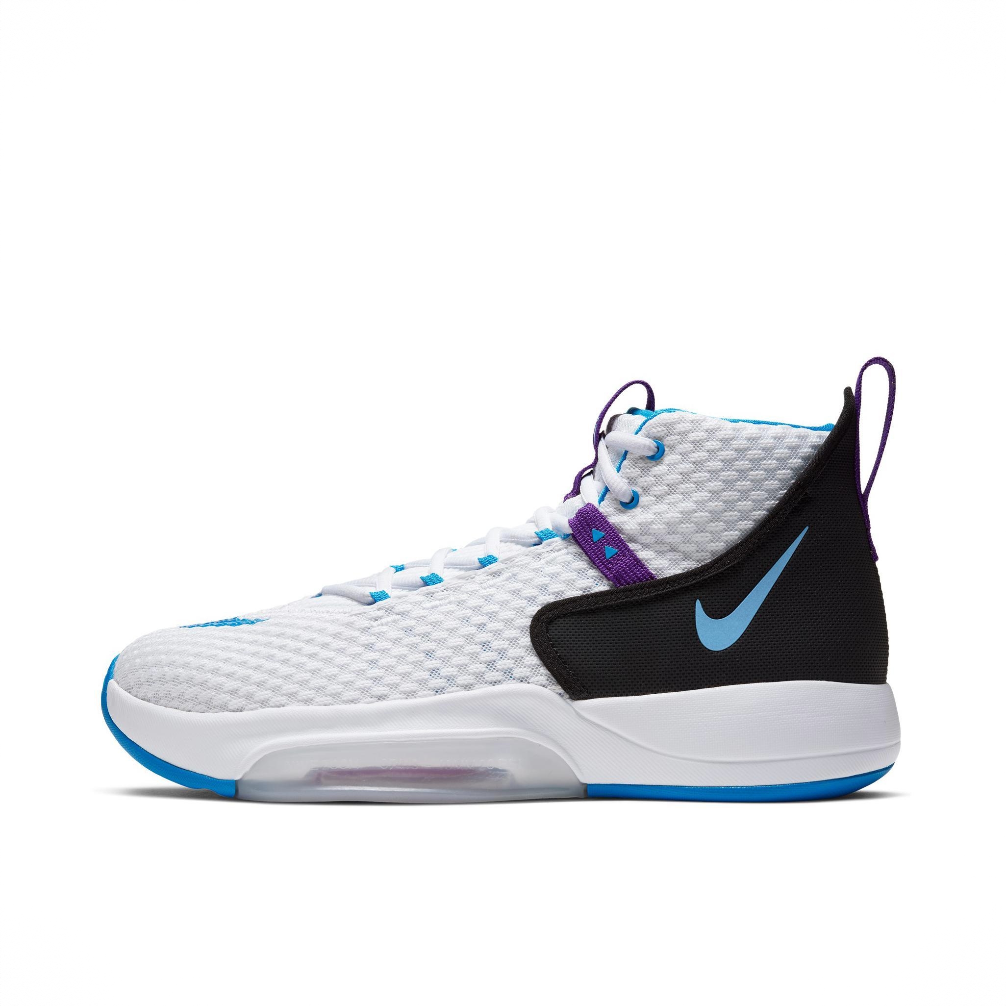 商品配色：White/Black/Voltage Purple/Photo Blue 国内版/白蓝
