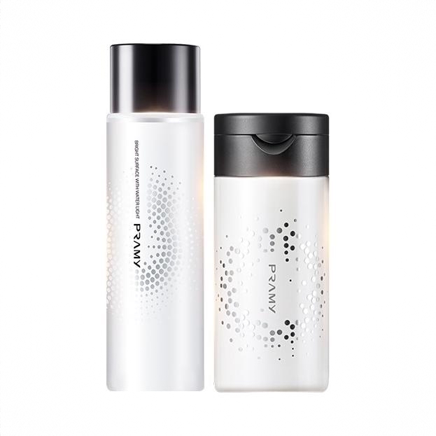 商品配色： 水光亮面100ml+散粉01 透明款 100g