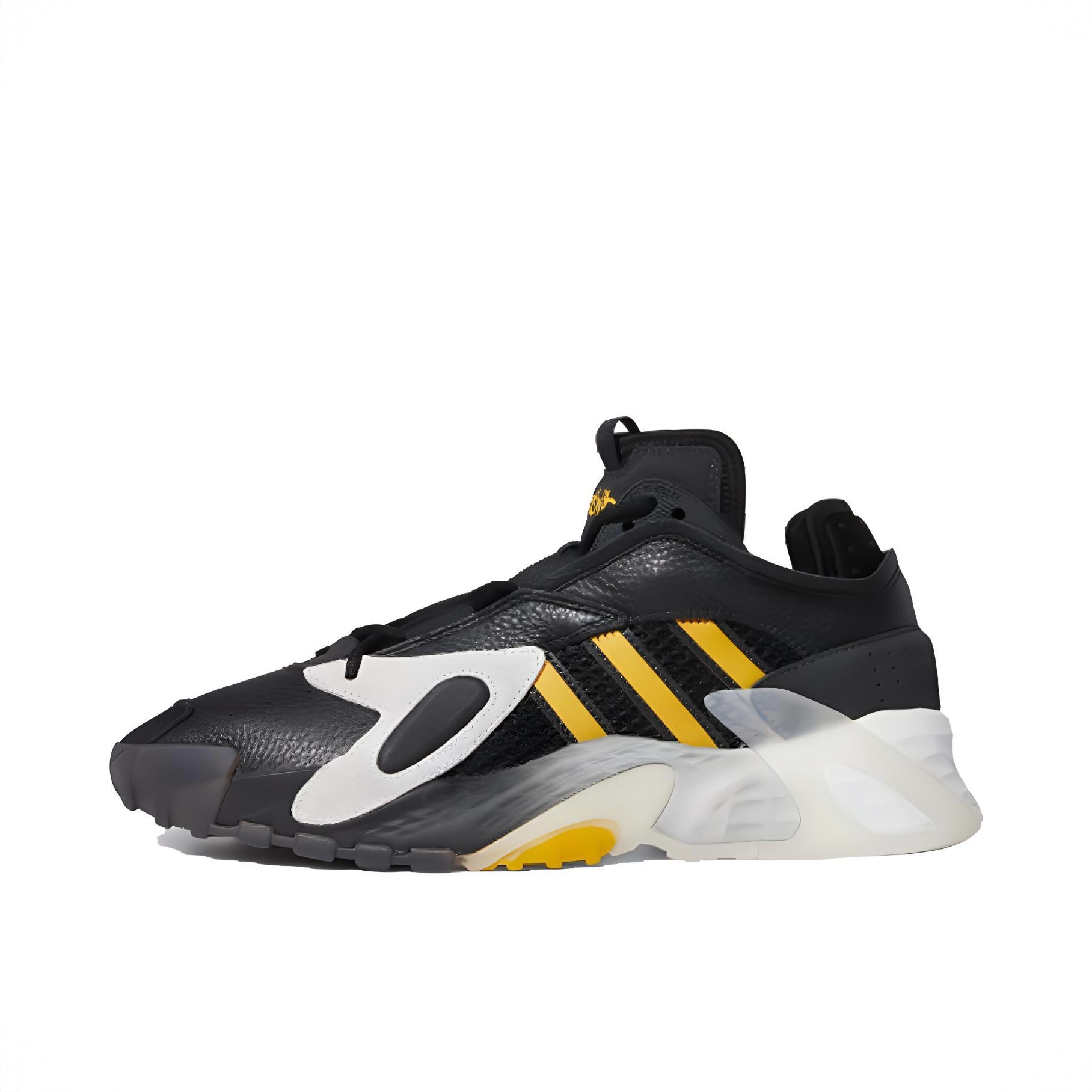 商品配色：Black/White/Yellow 黑白黄