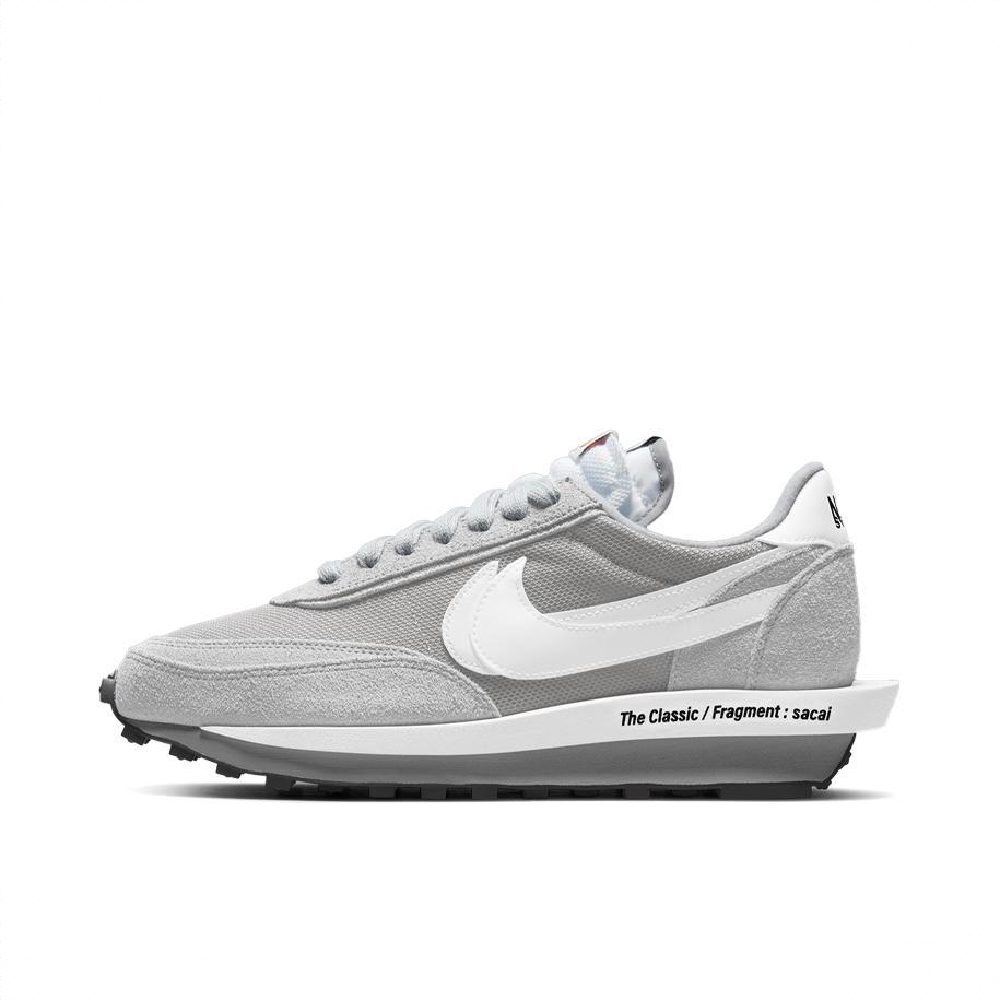 商品配色：Light Smoke Grey Fragment Design x Sacai三方联名/灰色/白色