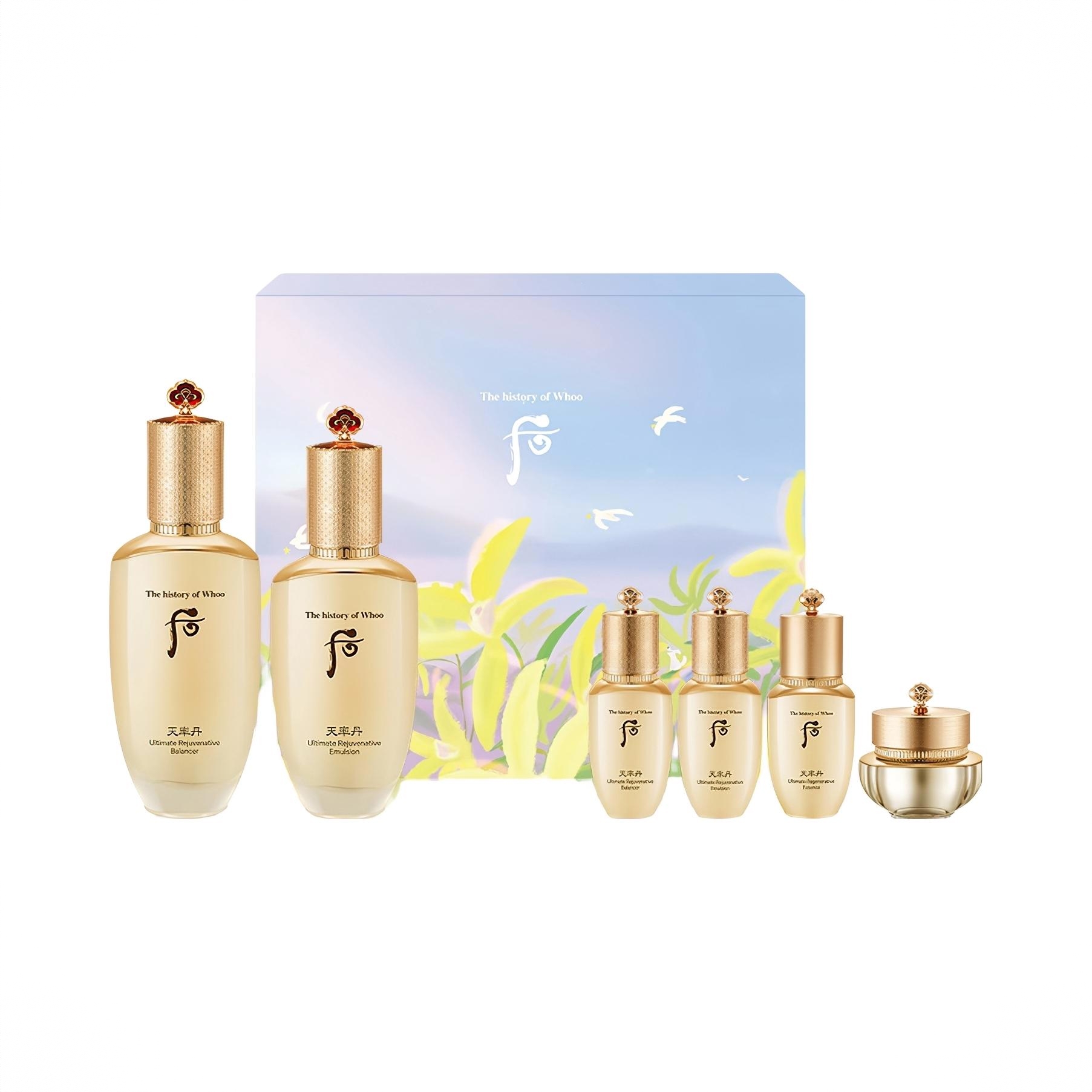 商品配色： 七夕限定滋养液150ml+滋养液25ml+精华液8ml+滋养液110ml+滋养乳25ml+滋养霜+10ml