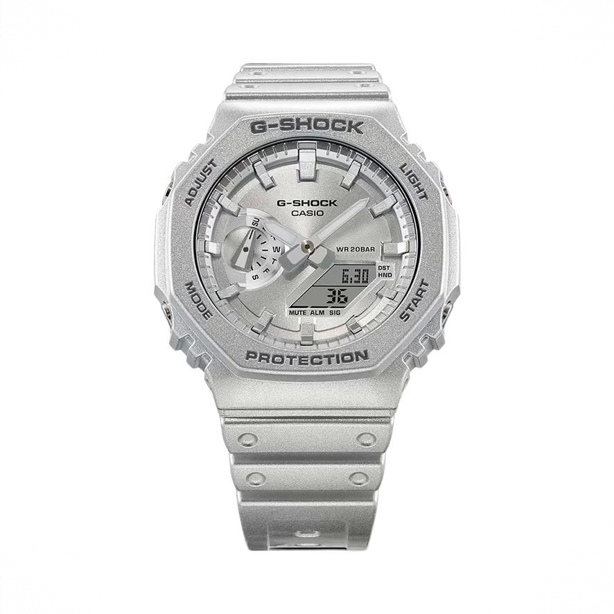 商品配色： 金属银色 GA-2100FF-8