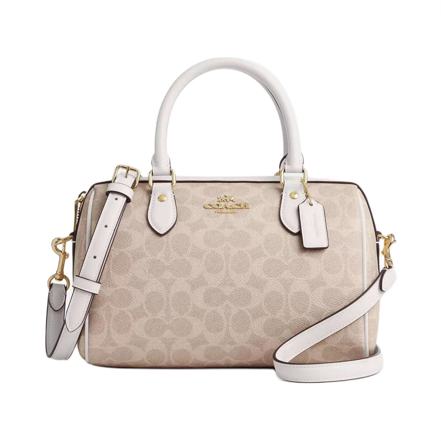 商品配色：  沙色拼粉笔白