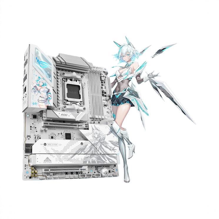 商品配色： ROG STRIX B850-A GAMING WIFI7 S NEO吹雪