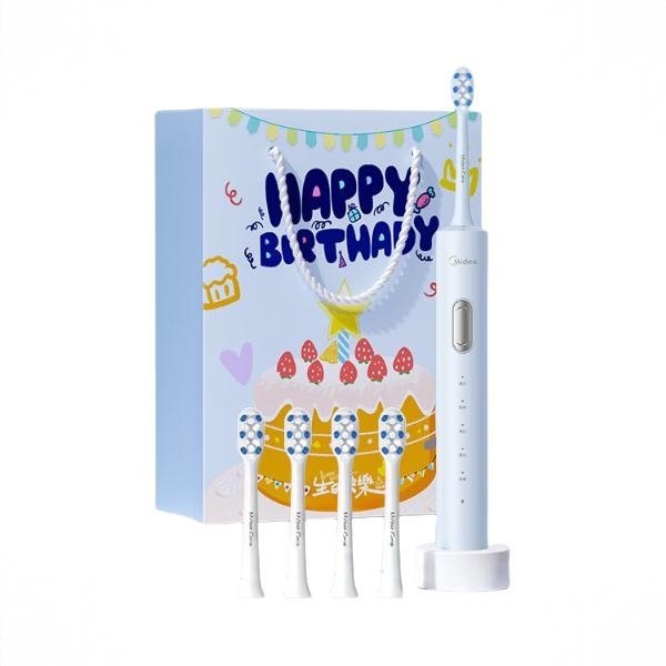 商品配色： 海盐蓝 生日限定礼袋【刷头*4】