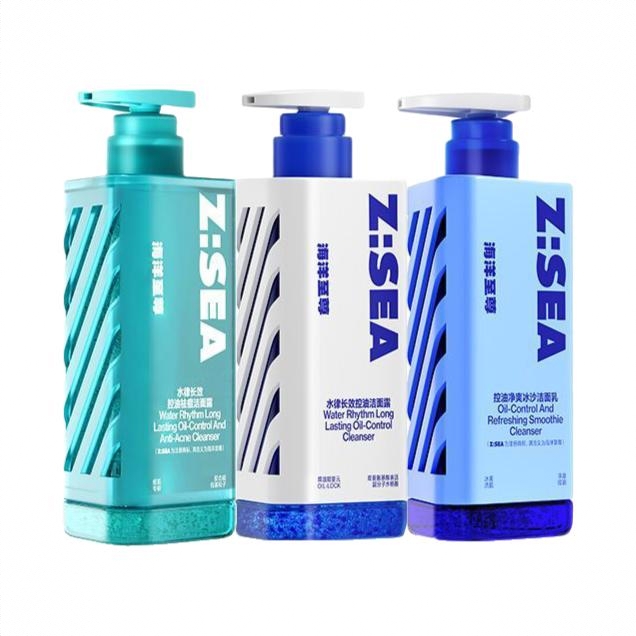 商品配色： 【2.0】控油洁面露150g+【1.0】祛痘洁面露150g+【1.0】冰沙洁面乳150g