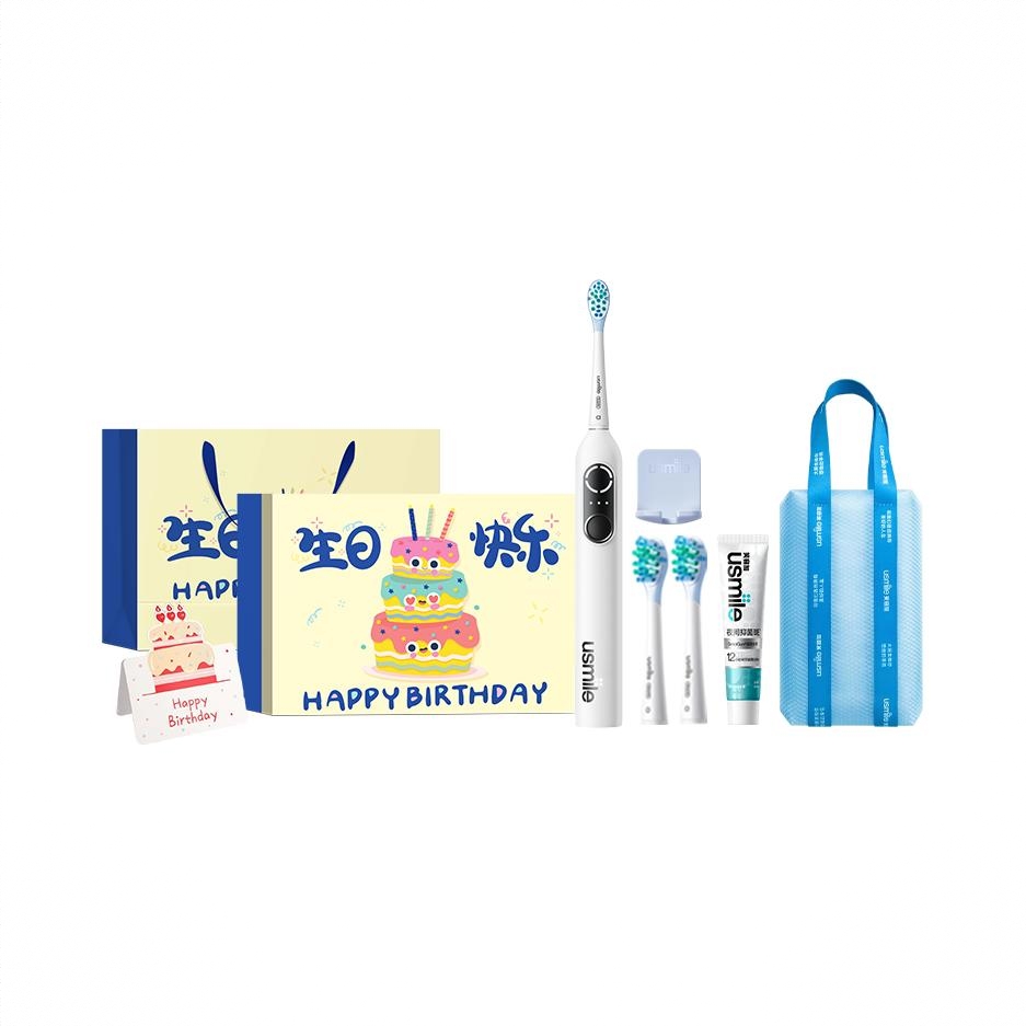 商品配色： 冰河白【生日礼盒】刷头*2