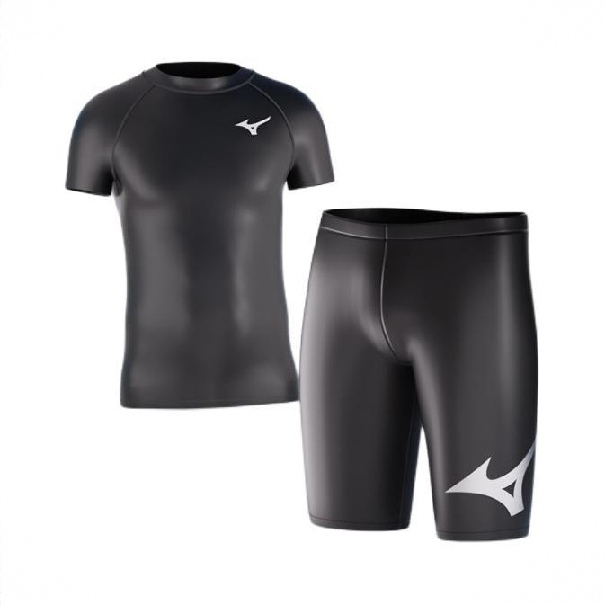 商品配色： 黑/短袖两件套