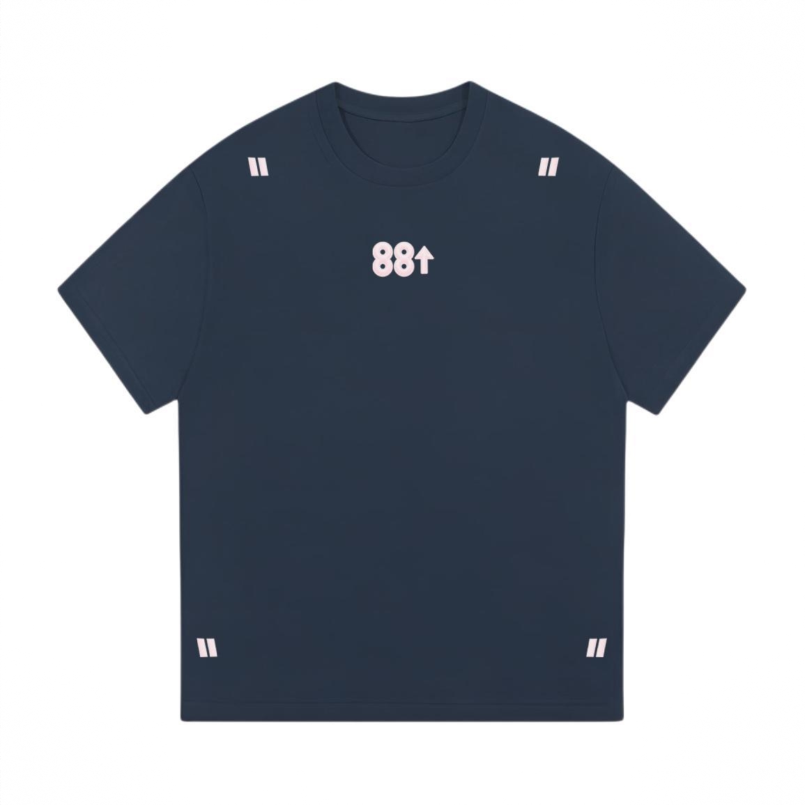 商品配色： 藏青/白字