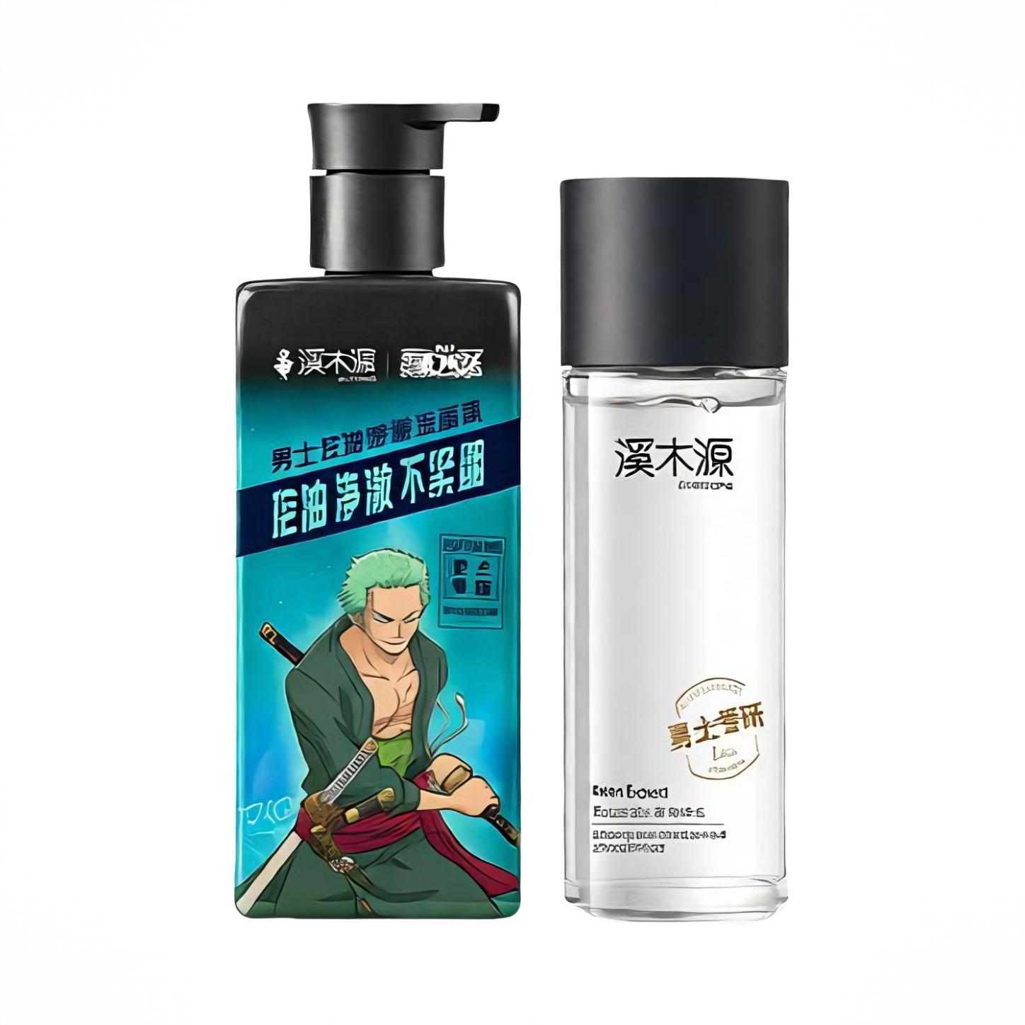 商品配色： 水120ml+【航海王联名佐罗限定版】洁面乳200g