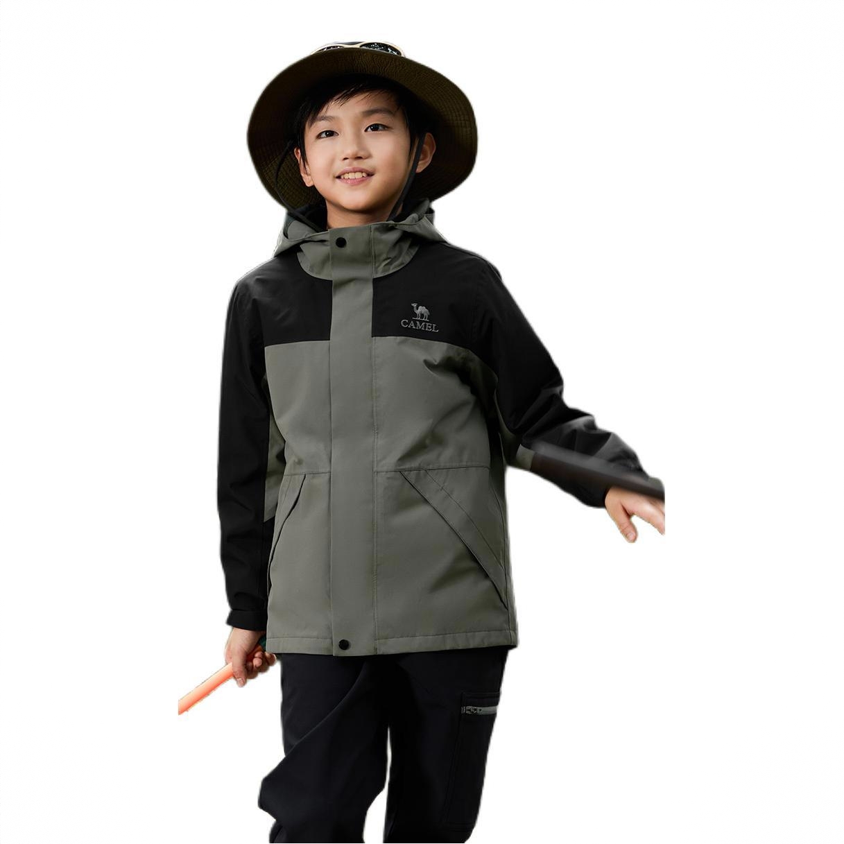 商品配色： 青钝绿/幻影黑/三合一两件套