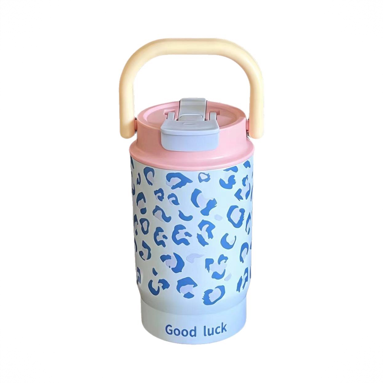 商品配色： 黄蓝豹纹