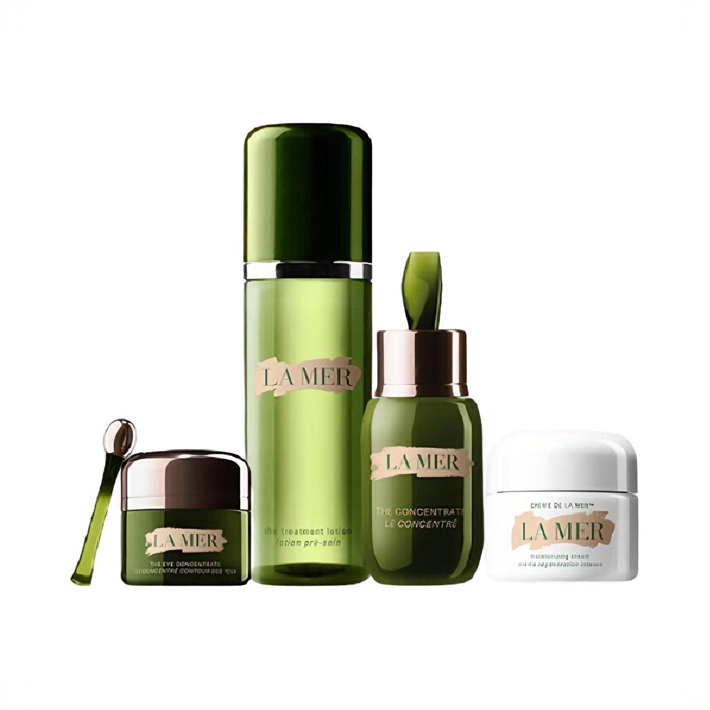 商品配色： 精萃水150ml+面霜60ml+浓缩精华15ml+浓缩眼霜15ml