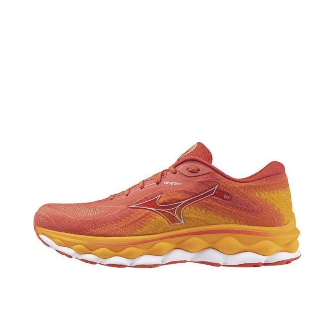 商品配色： Mizuno/美津浓 粉色/白色/黄色