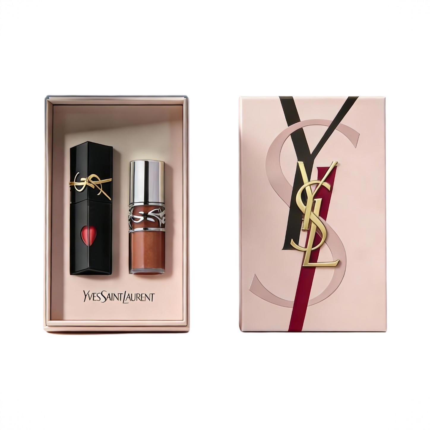 商品配色： 黑管唇釉416 5.5ml+啵啵唇冻05 6ml