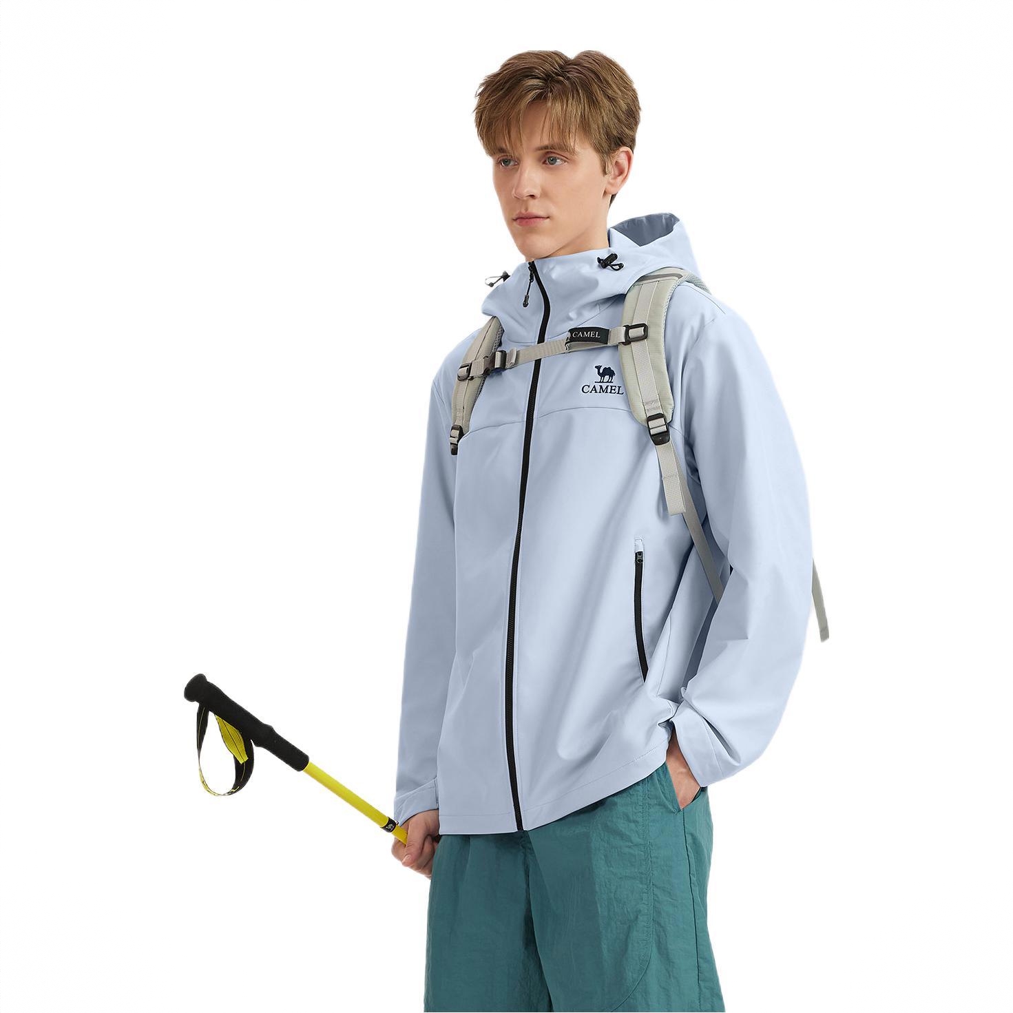 商品配色： 远山蓝/三防软壳抗静电/男款