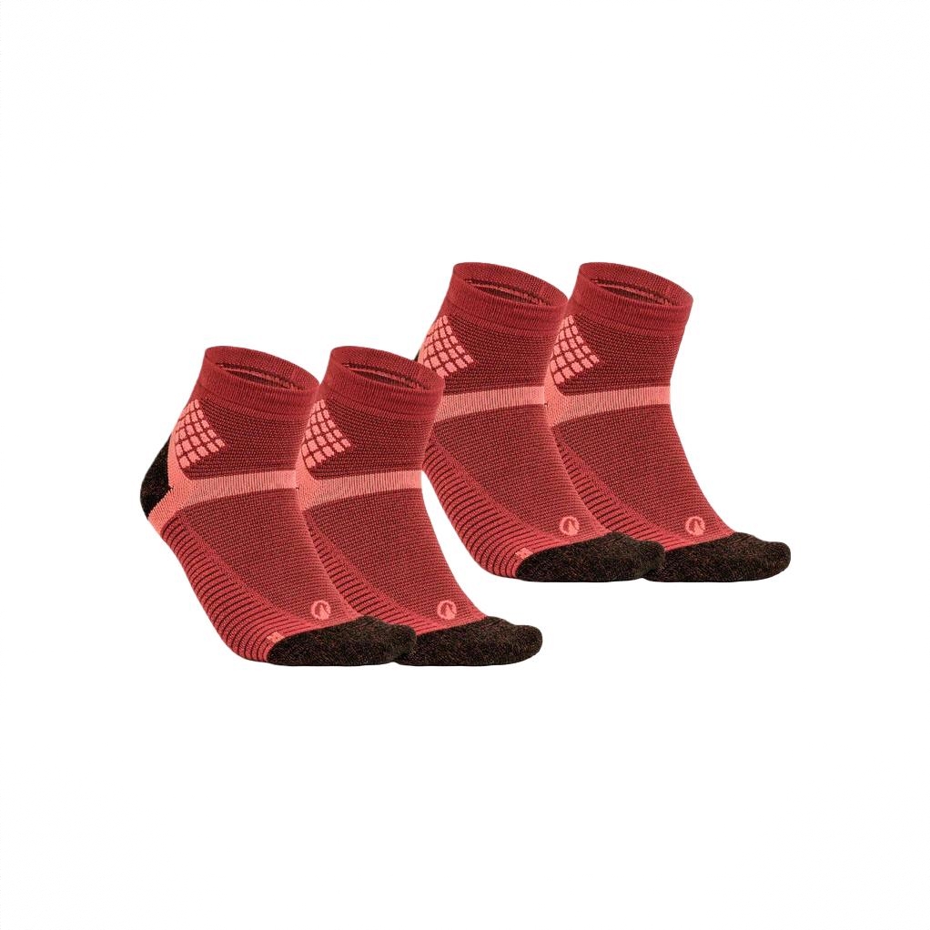 商品配色： 浅红色 2双