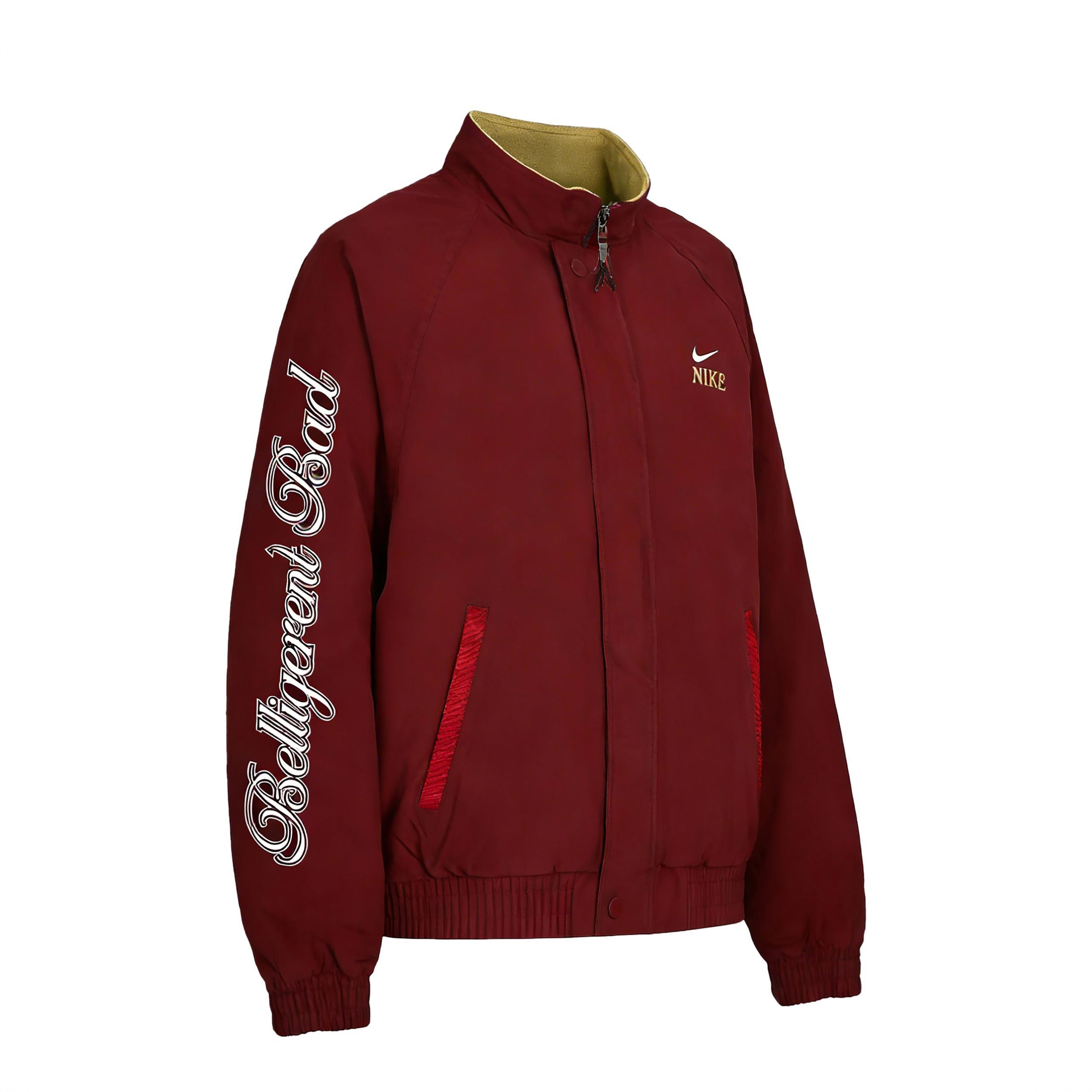 商品配色： 定制/暗队红/美式潮袖