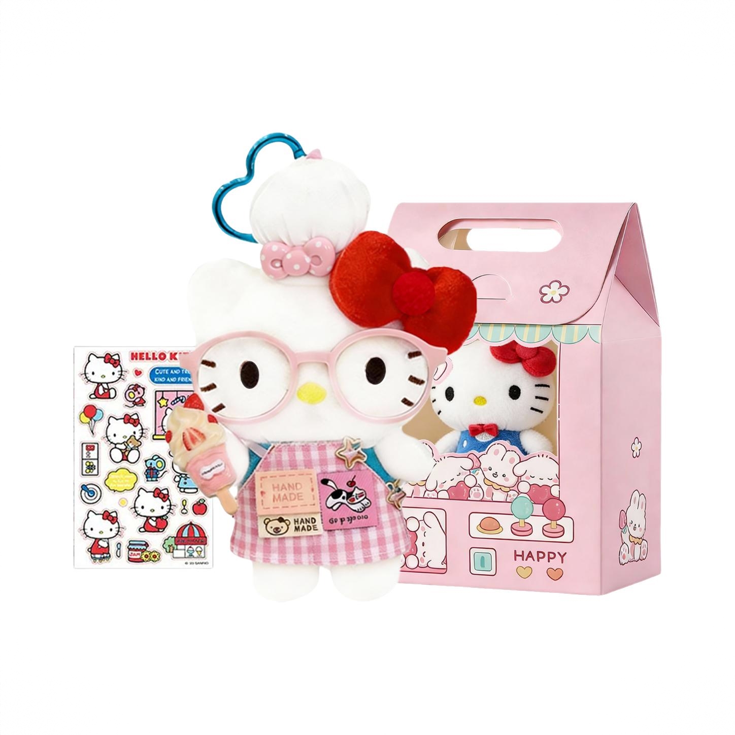商品配色： 【粉色回忆】粉色Kitty套装