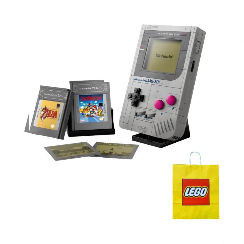 商品配色： Game Boy 游戏机 + 纸质礼品袋