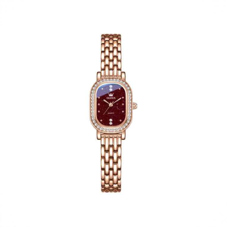 商品配色： 钢带玫红21x27.5mm