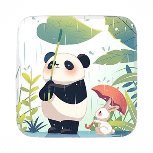 商品配色： 谷雨熊猫