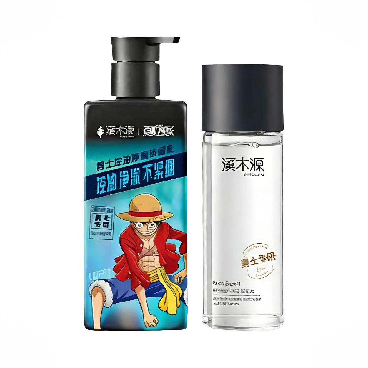 商品配色： 水120ml+【航海王联名路飞限定版】洁面乳200g