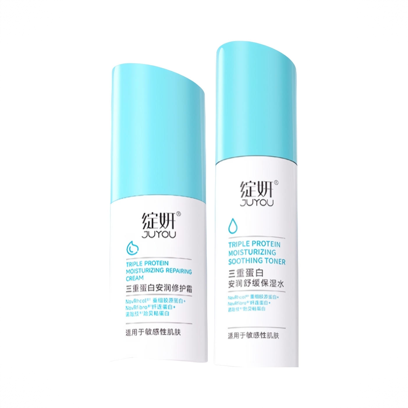 商品配色： 三重蛋白水霜（修护霜50g+保湿水120ml）
