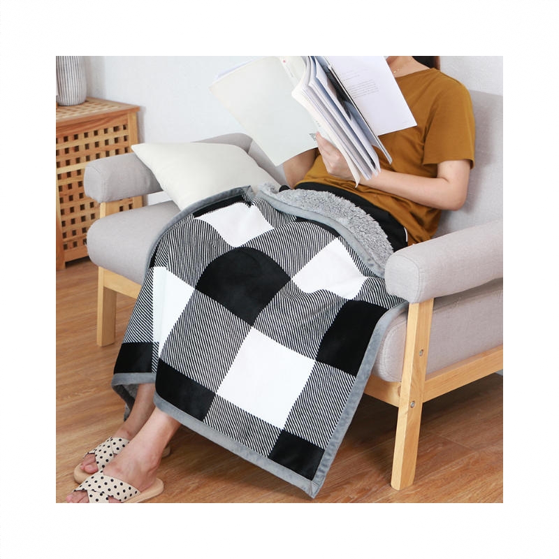 商品配色： 黑白格/反面灰