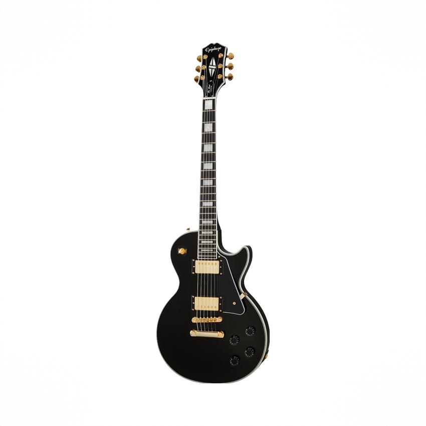 商品配色： Les Paul Custom EB黑色双双