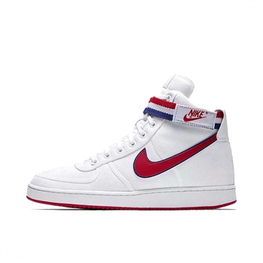 商品配色：White/Red Blue 白红