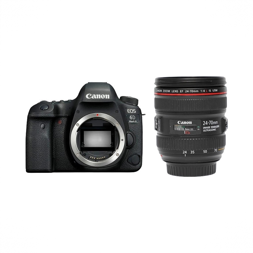 商品配色： 机身+EF24-70mm F4镜头