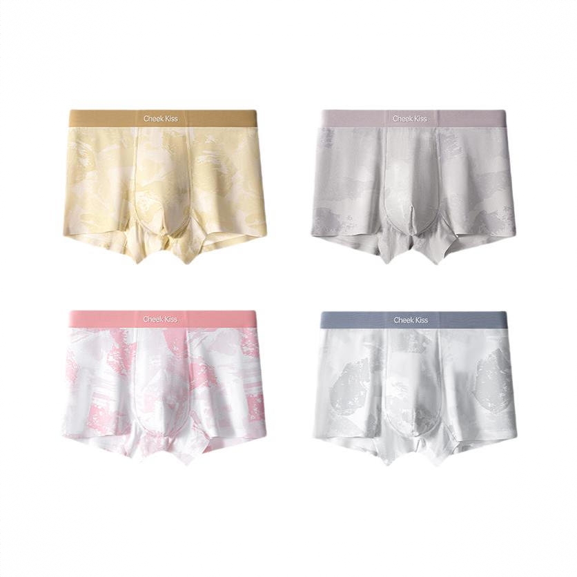 商品配色： 橄榄黄+金棕+海棠红+沙白/4条装