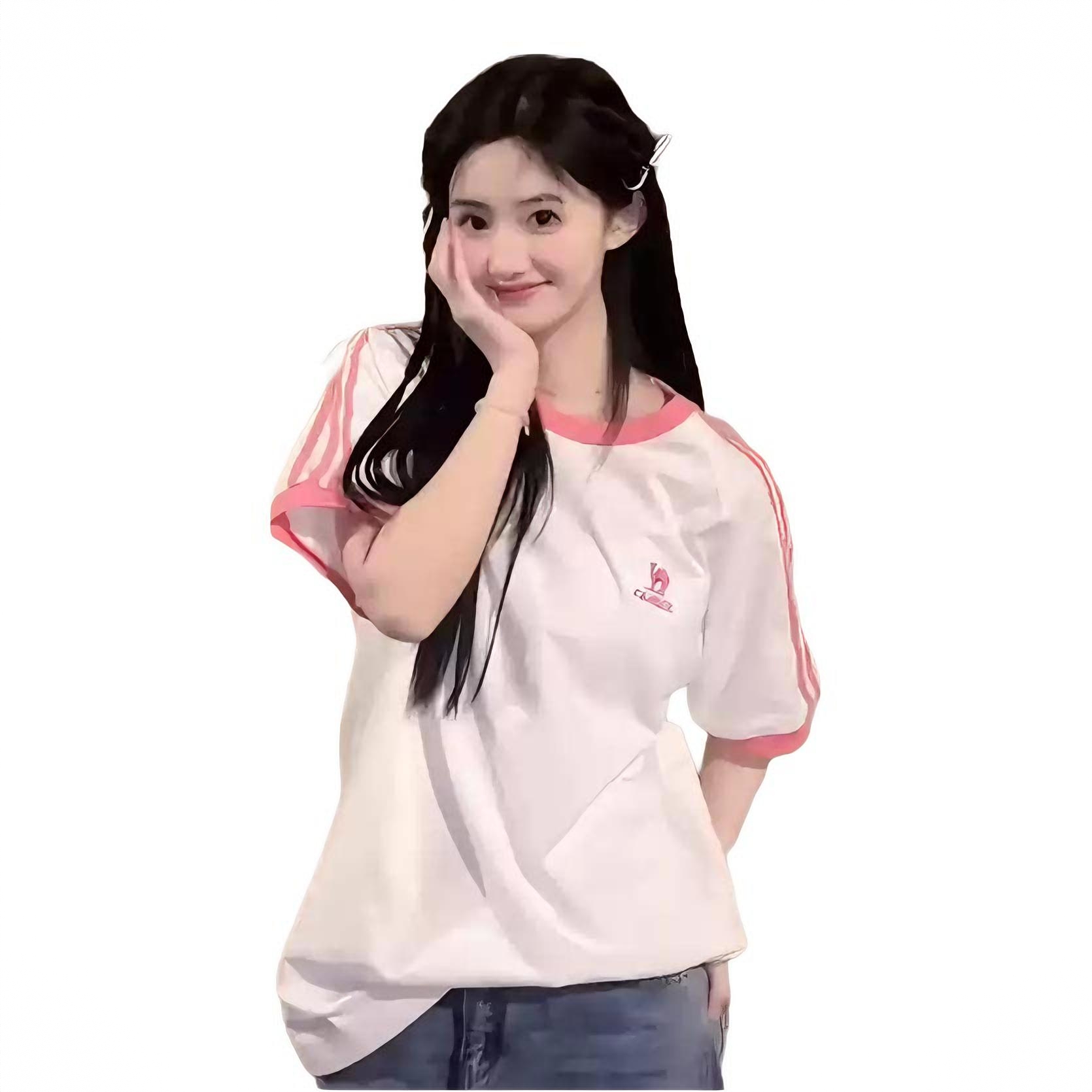 商品配色： 无际白/樱桃粉