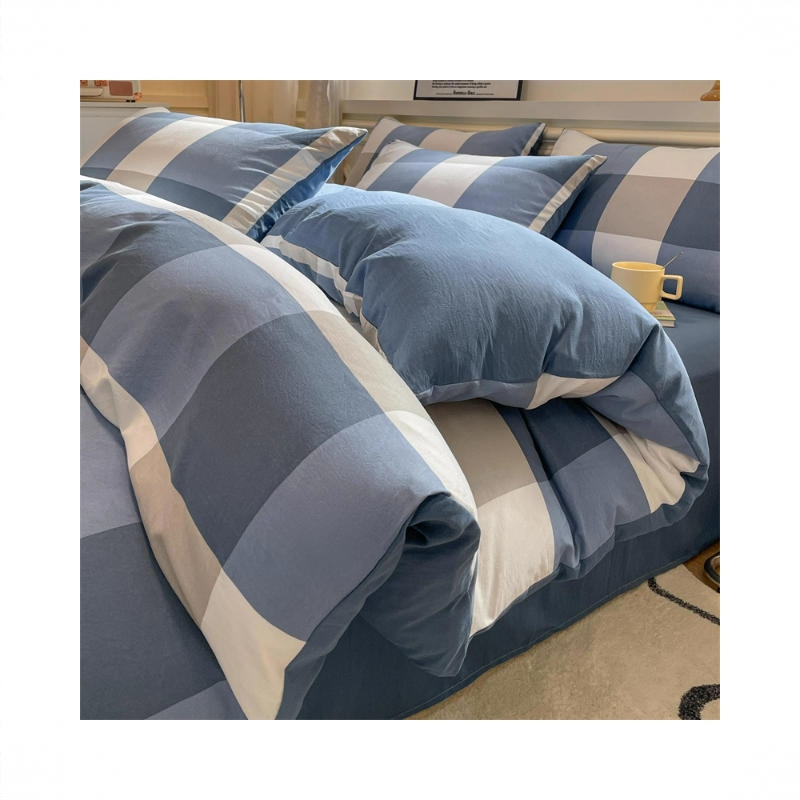 商品配色： 蓝大格+宾利蓝