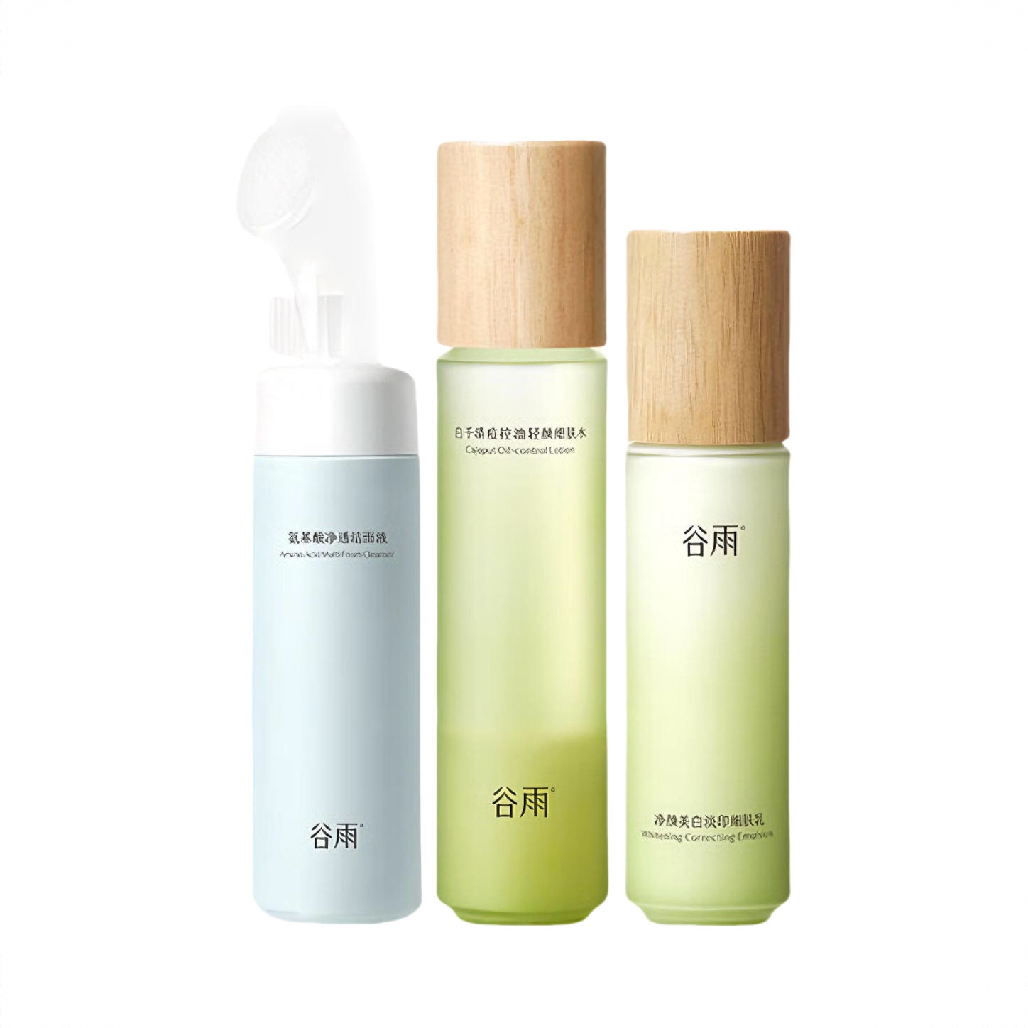 商品配色： 控油水150ml+淡印乳100ml+洁面180ml