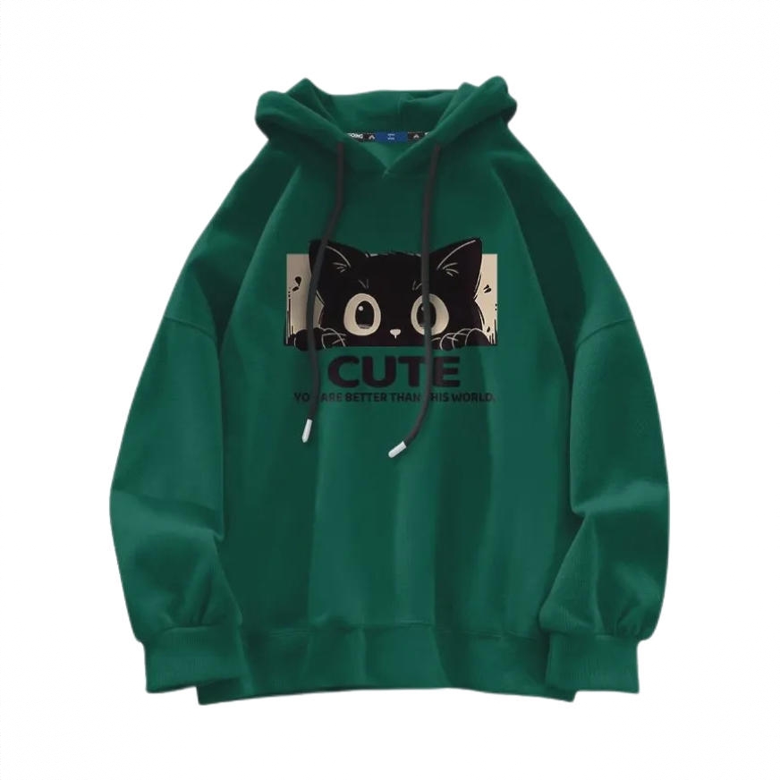 商品配色： 森林绿/猫小满