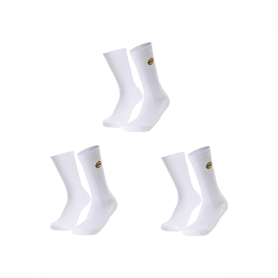 商品配色： 白色 3双