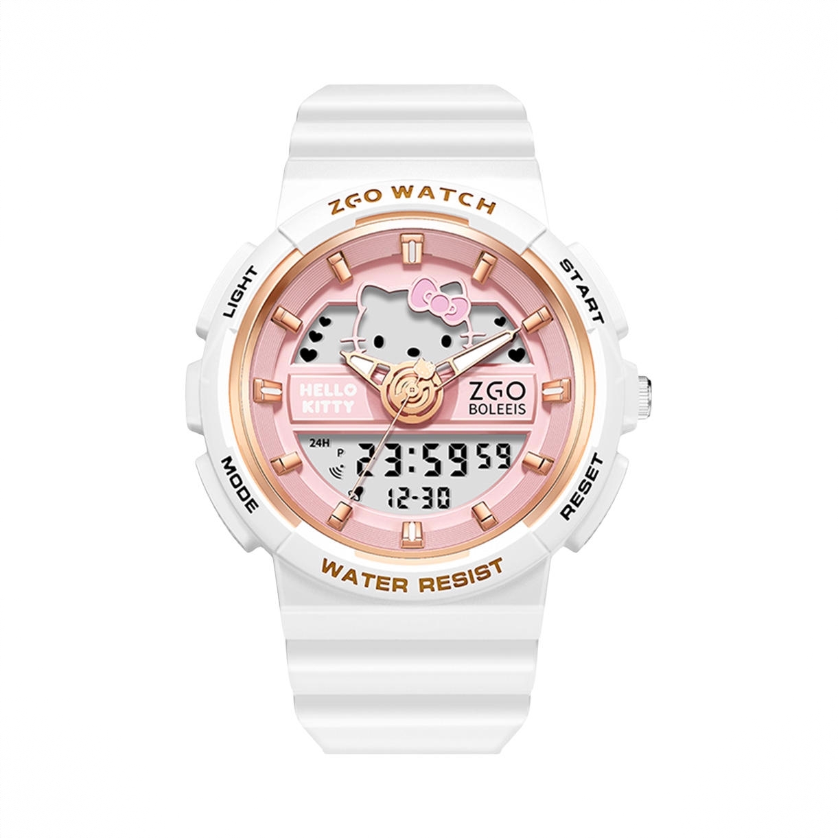 商品配色： 白粉色