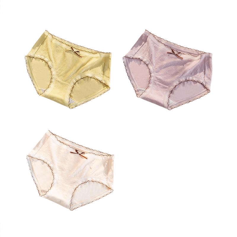 商品配色： 黄+紫+肤/3条装