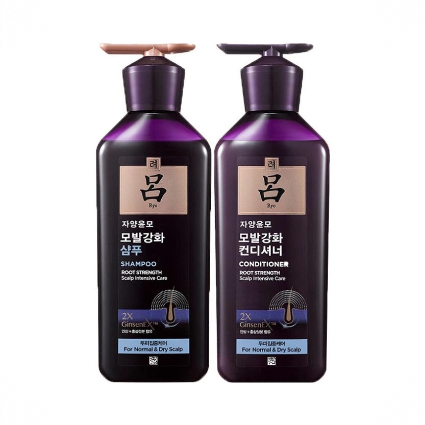商品配色： 针对中干性头皮 洗发水400ml+护发素400ml