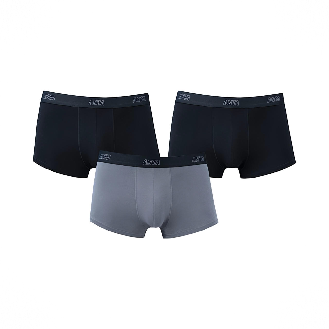 商品配色： 2黑1深灰/3条装