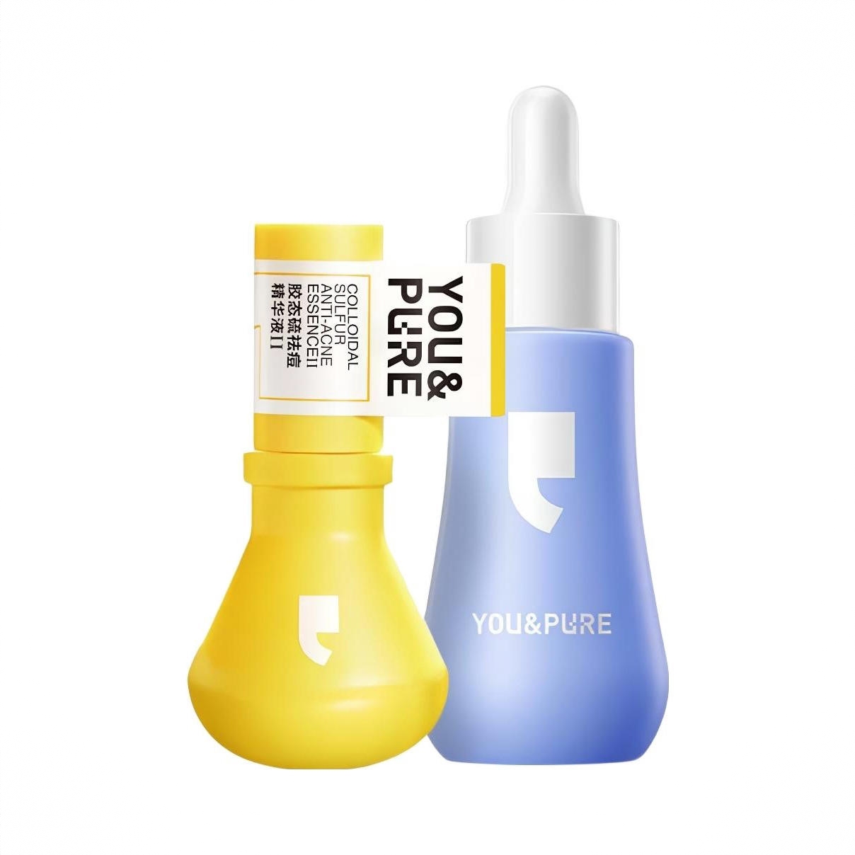 商品配色： 祛痘精华15ml+舒缓精华30ml