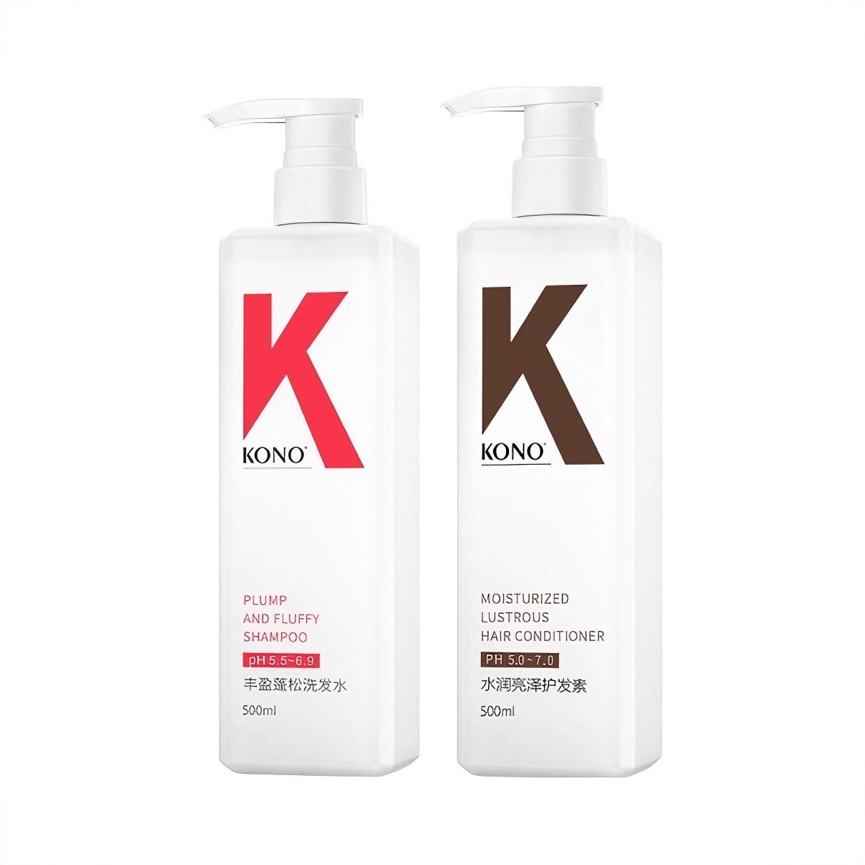 商品配色： 蓬松洗发水500ml+水润护发素500ml