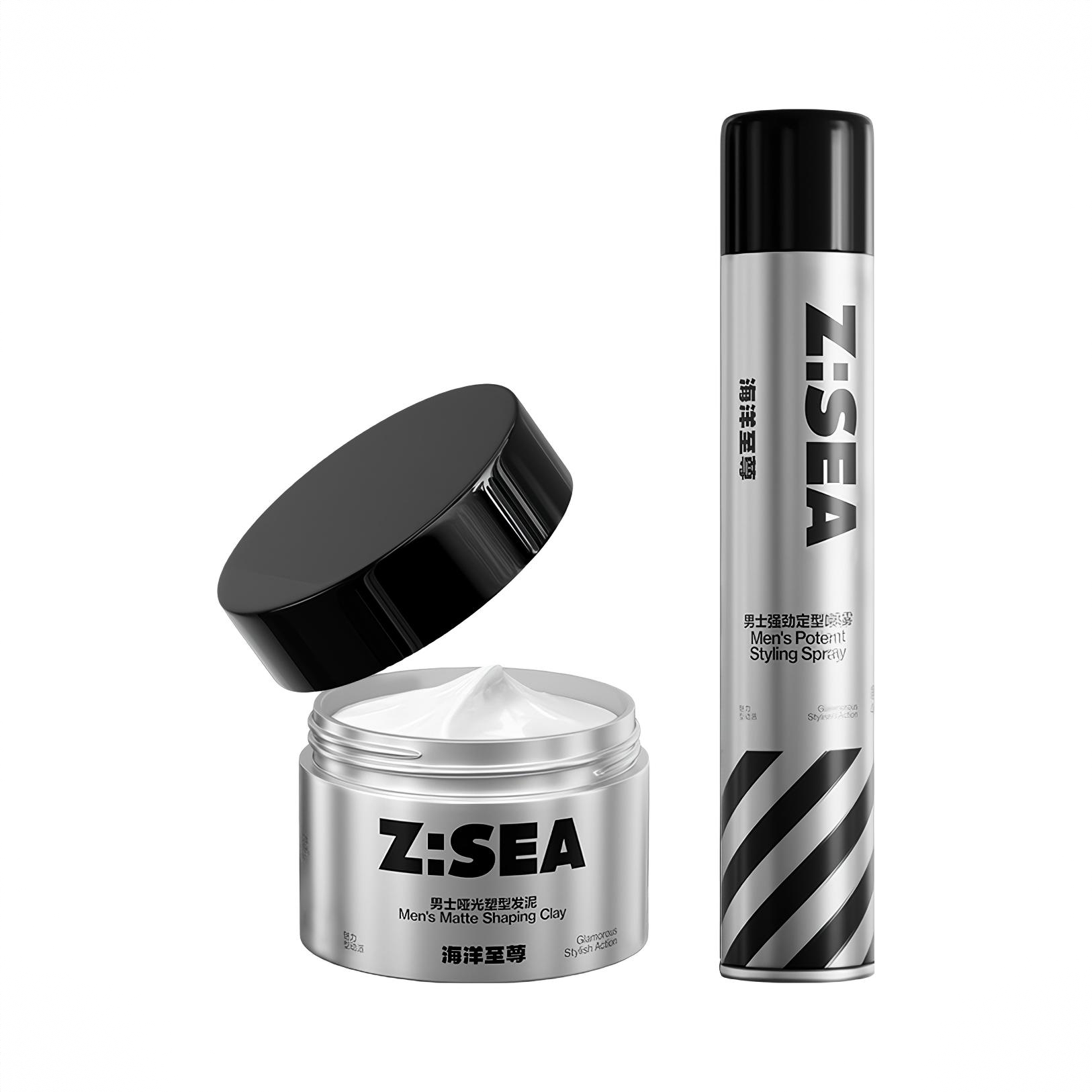 商品配色： 发泥90g+发胶定型喷雾400ml