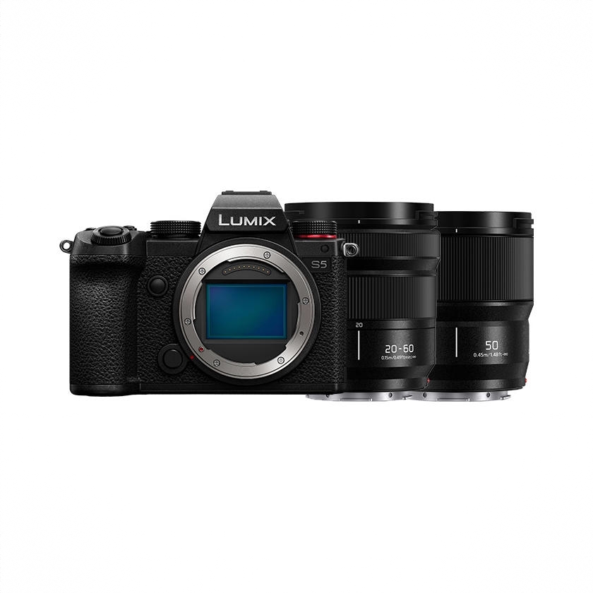 商品配色： 机身+20-60mm+50mm F1.8 双镜头套装
