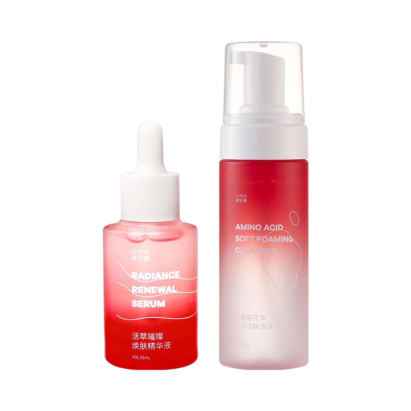 商品配色： 精华35ml+洁面150ml