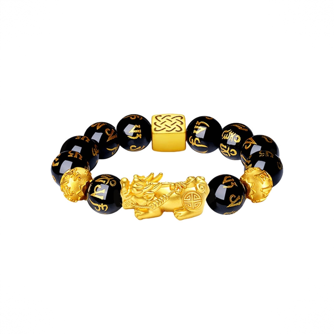 商品配色： 金色-2金珠加守护